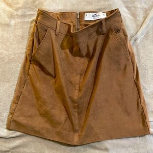 Hollister Suede Skirt